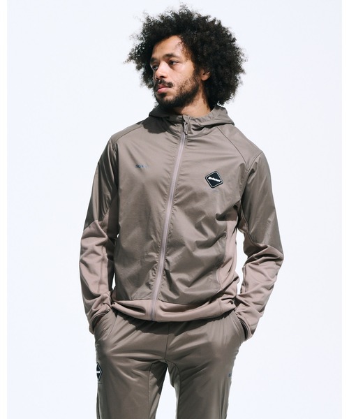 F.C.Real Bristol（エフシーレアルブリストル） パーカー GRID FLEECE