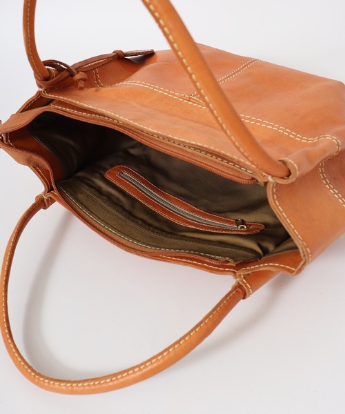 トートバッグ zucchero ヌメトートバッグ レディース_14
