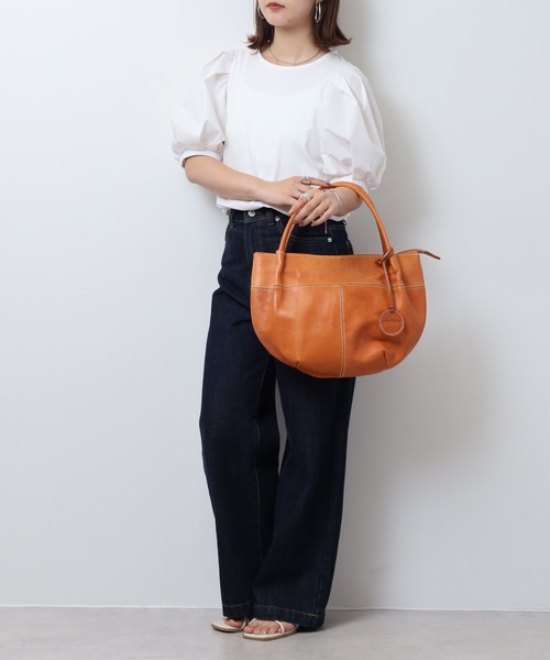 トートバッグ zucchero ヌメトートバッグ レディース_19