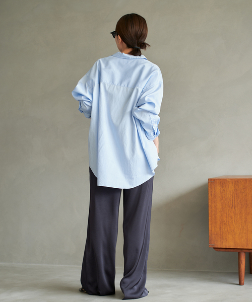 plage パンツ dull satin relax レディース : ZOZOTOWN Yahoo!店