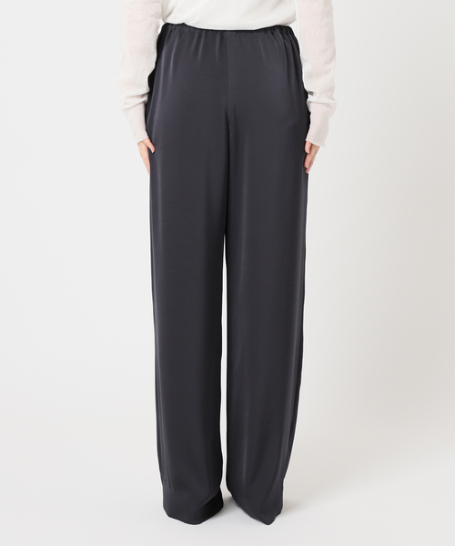 Plage プラージュ　Satin Relaxパンツ　ブラック　美品 新 モデルファッション - Plage プラージュ Satin Relaxパンツ