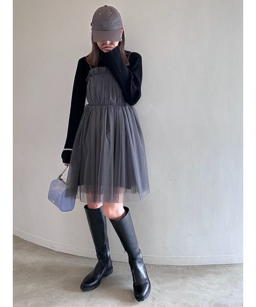 SNIDEL 「SNIDEL」 シャツワンピース FREE ピンクベージュ