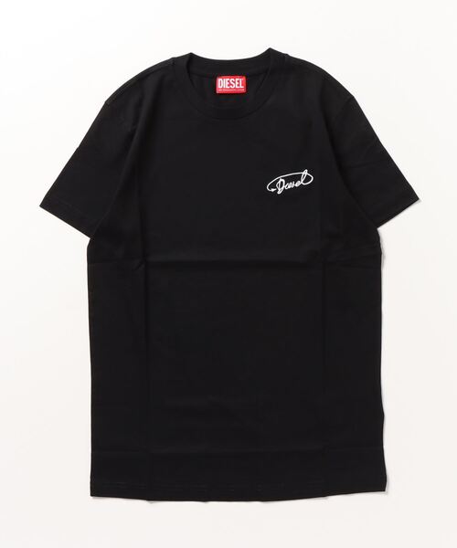 DIESEL ブラック 半袖 Tシャツ DIESEL 「DIESEL」 半袖Tシャツ X-LARGE ブラック系その他