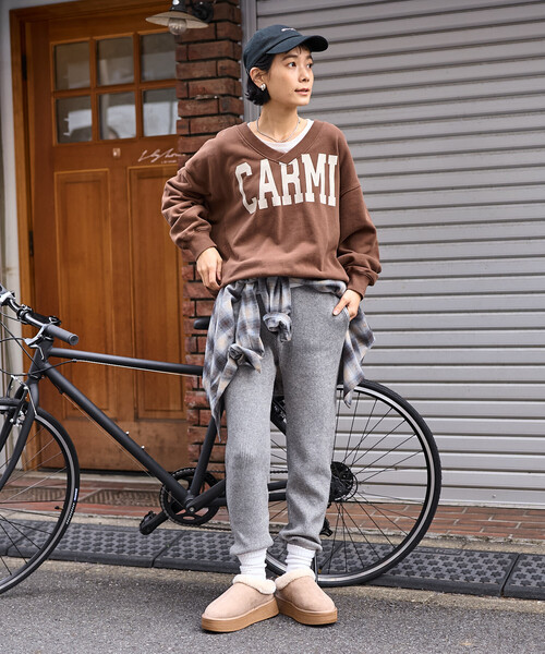 FREAK'S STORE（フリークスストア） パンツ 限定展開 リブ ニット