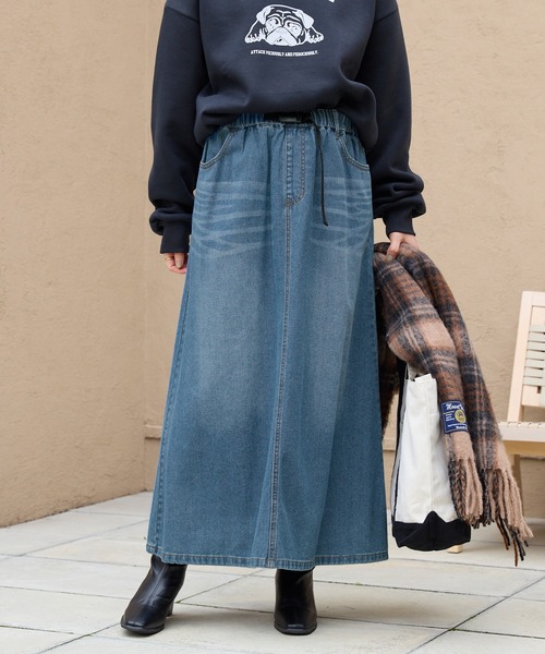 THE CRAFT CREW PRODUCTS デニムスカート ヴィンテージライク