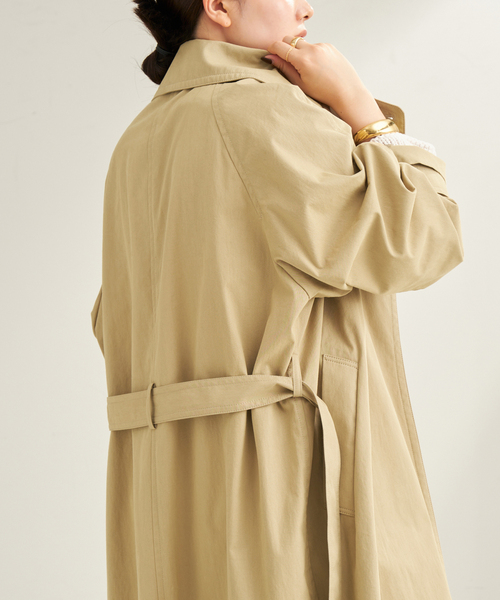 Plage 　C/N トレンチコート plage トレンチコート コート 「追加」C/N TRENCH レディース