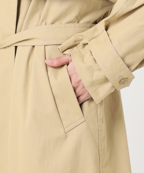 【即完売商品】プラージュ テントコート ロング トレンチ 38 ベージュ プラージュ Plage 《追加予約》C/N TRENCH コート （ベージュ