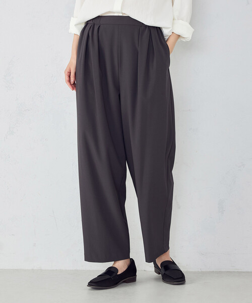 COMME CA ISM（コムサイズム） パンツ ワイド テーパードシルエット