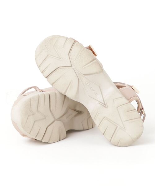 「HIMIKO」 フラットサンダル MEDIUM ベージュ レディース_画像3