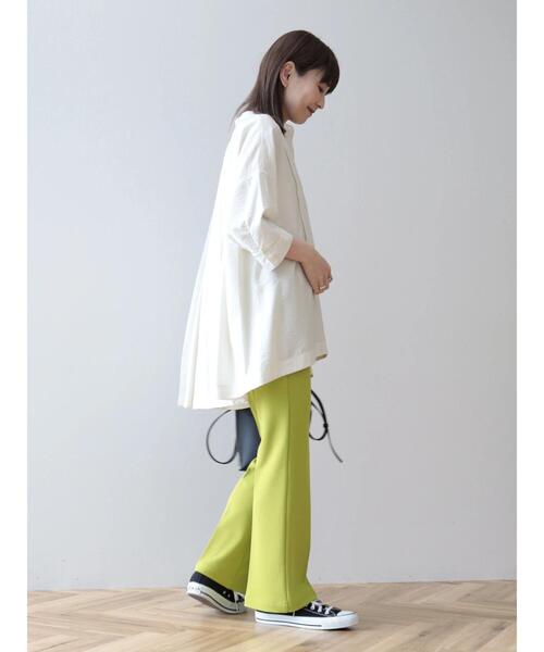 「AMERICAN HOLIC」 半袖チュニック L アイボリー レディース_画像8