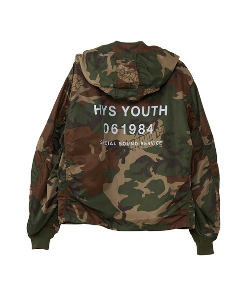 HYSTERIC GLAMOUR（ヒステリックグラマー） ナイロンブルゾン LARGE