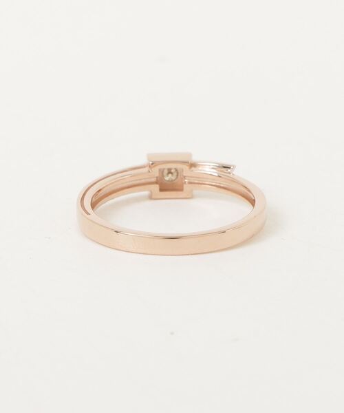 VENDOME AOYAMA（ヴァンドーム青山） 指輪 リング K10PG ブラウン