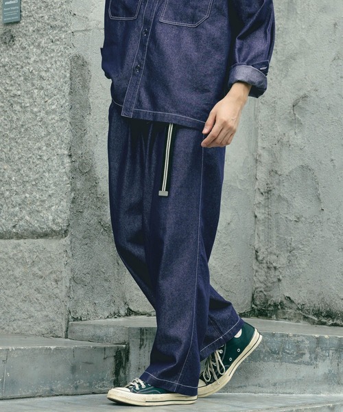 RAGEBLUE（レイジブルー） ジーンズ 「BREEZY DENIM」ステッチデニム