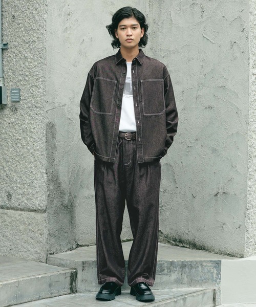 RAGEBLUE（レイジブルー） ジーンズ 「BREEZY DENIM」ステッチデニム