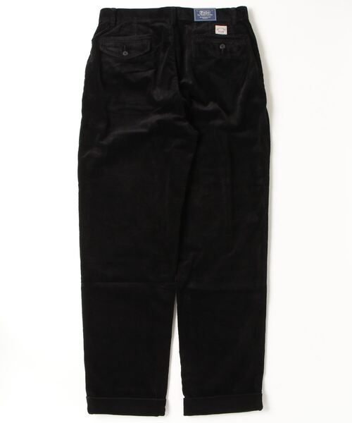 新品25AW ポロラルフローレン コーデュロイパンツ ブラック リラックスFIT POLO RALPH LAUREN（ポロ・ラルフローレン） パンツ ホイットマン