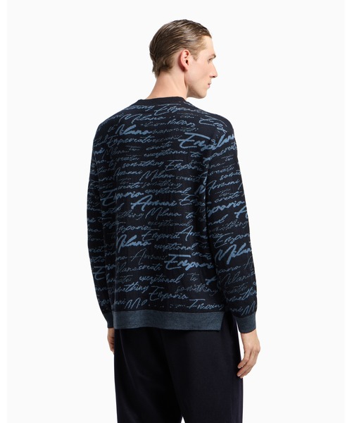 エンポリオアルマーニ ウールニット EMPORIO ARMANI セーター ニット
