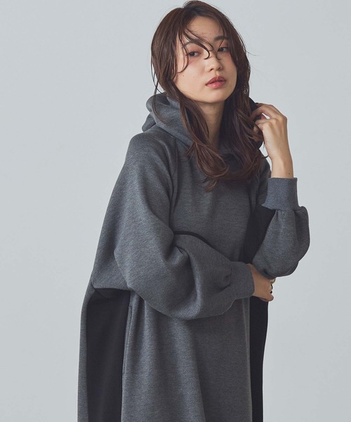 Gready Brilliant（グレディブリリアン） ワンピース 裏起毛バイカラー