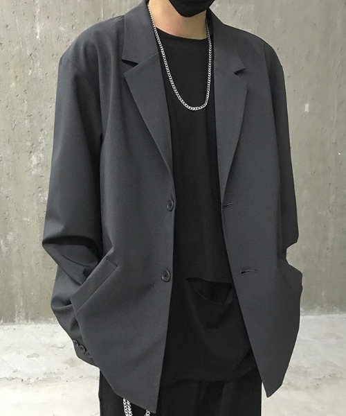 オーバーサイズジャケット CREARE -LINO- ジャケット テーラードジャケット オーバーサイズ