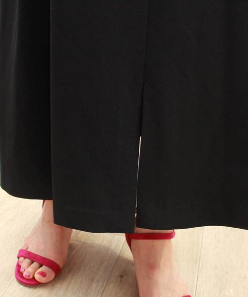 「TIENS ecoute」 サロペットスカート MEDIUM ブラック レディース_画像3