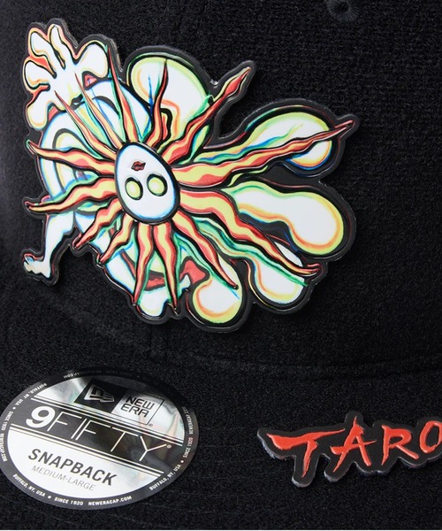 岡本太郎 エンブレム NEW ERA（ニューエラ） キャップ 帽子 「NEW ERA」9FIFTY TARO OKAMOTO