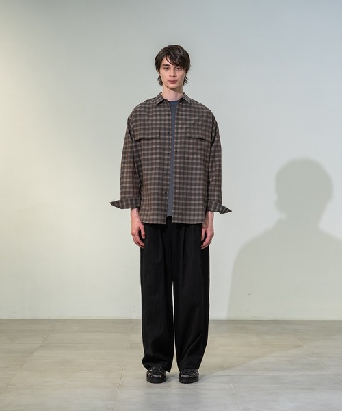 CITY TOKYO シャツ 「CITY TOKYO/シティートーキョー」シアーグラフ