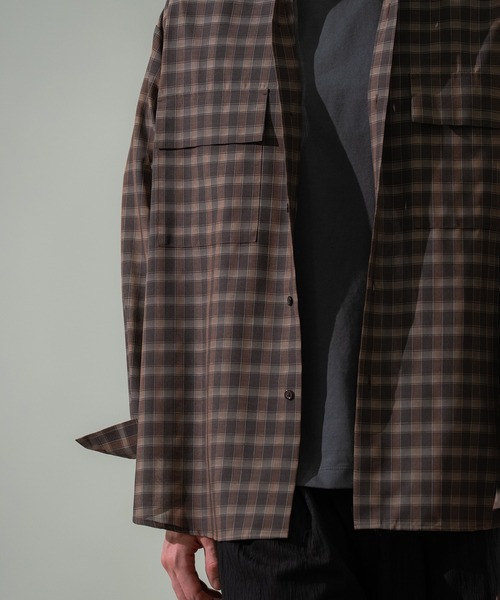 CITY TOKYO シャツ 「CITY TOKYO/シティートーキョー」シアーグラフ