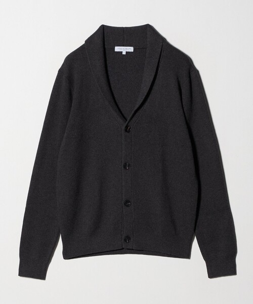【美品】 Theory カシミヤ ドロップショルダーカーディガン S ブラック ウルトラソフトカシミヤ ショールカラーカーディガン | Falconeri