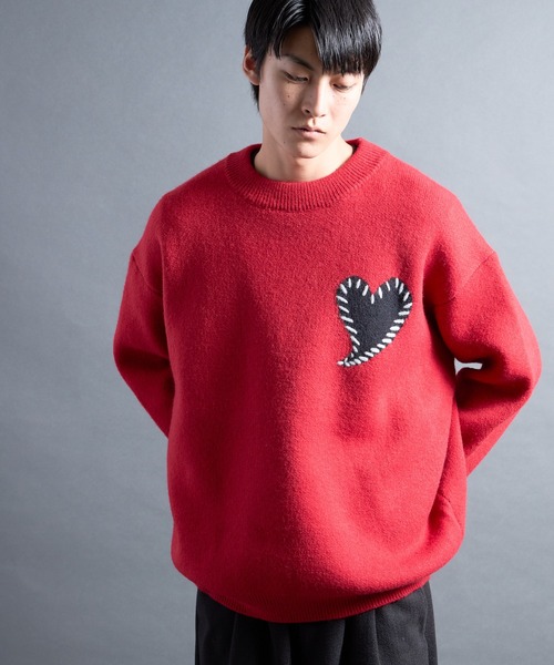 COMMON WARE（コモンウェアー） セーター ニット PF:HEART ONE POINT