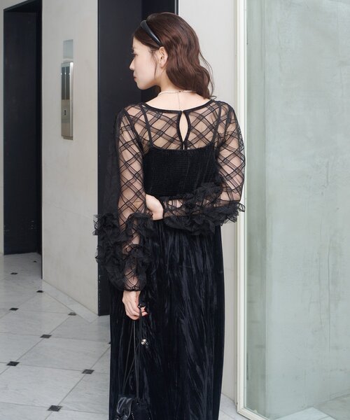 Kastane（カスタネ） ワンピース 「結婚式/オケージョン/2サイズ展開