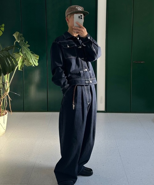 UNDERSTATEMENTs デニムジャケット gジャン 「ユニセックス」ショート