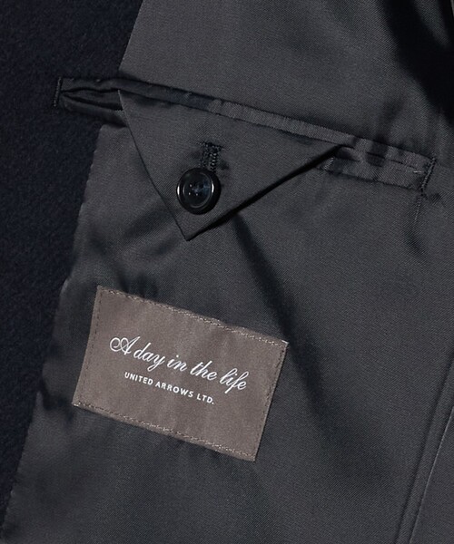 A DAY IN THE LIFE チェスターコート コート カシミヤブレンド A DAY IN THE LIFE チェスターコート コート カシミヤブレンド