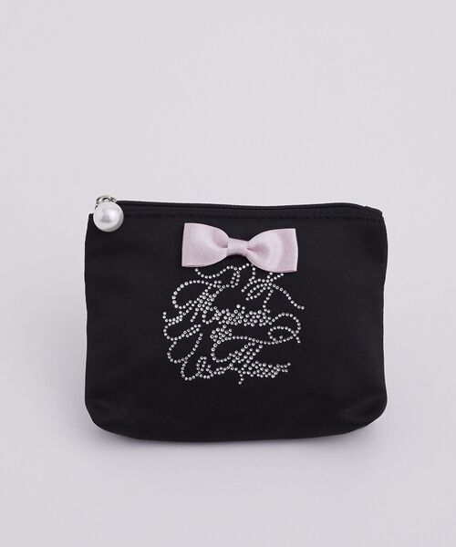 Maison de FLEUR（メゾンドフルール） ポーチ シャイニーリボン