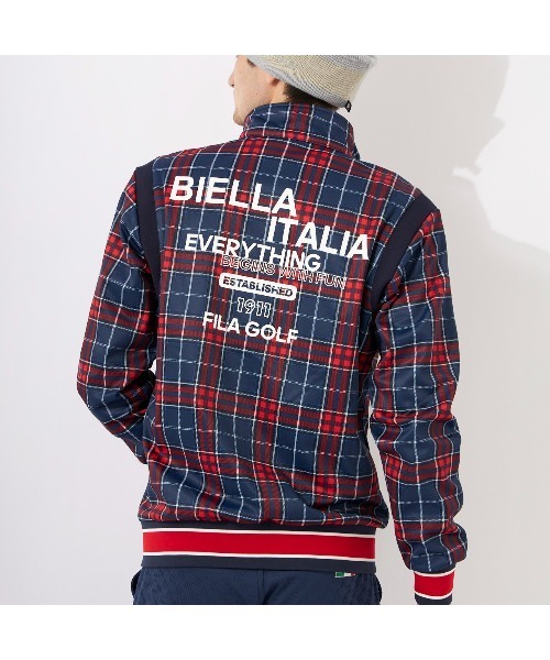 Fila Italia ゴルフジャケット ネイビー ヨドバシ.com - フィラ FILA 高周波キルトボンディングブルゾン 784206