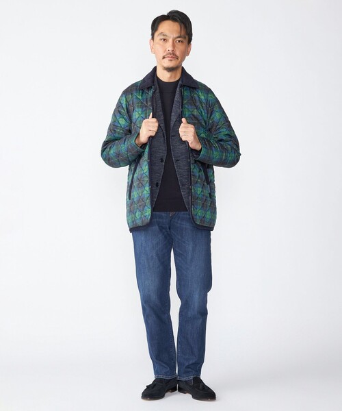 コート ジャケット 「SHIPS別注」LAVENHAM: SHIPS タータン KEDINGTON メンズの画像