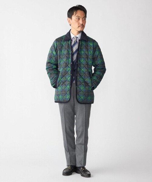 コート ジャケット 「SHIPS別注」LAVENHAM: SHIPS タータン KEDINGTON メンズの画像