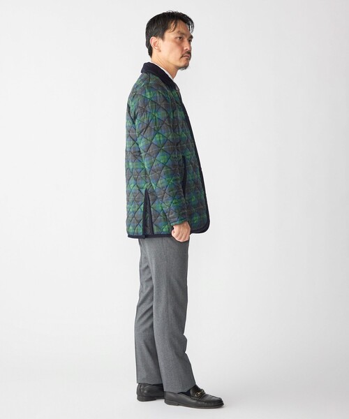 コート ジャケット 「SHIPS別注」LAVENHAM: SHIPS タータン KEDINGTON メンズの画像