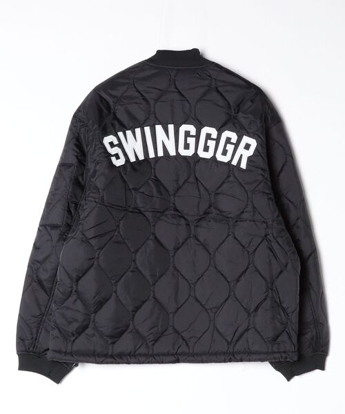 THE SWINGGGR ma1 ma-1 SWINGGGR/スウィンガー/QUILT MA-1 メンズ