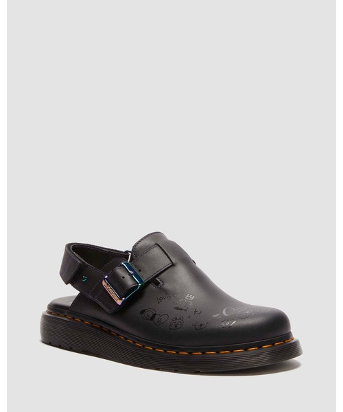 Dr.Martens（ドクターマーチン） サンダル「BT21コラボ」 UK4 ブラック