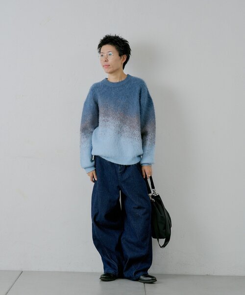 WHIMSIC（ウィムジック） セーター ニット 「UNISEX」フェイデッド