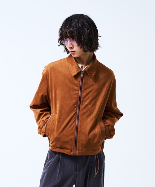 THE BOLDMAN ブルゾン アウター Synthetic Suede Blouson