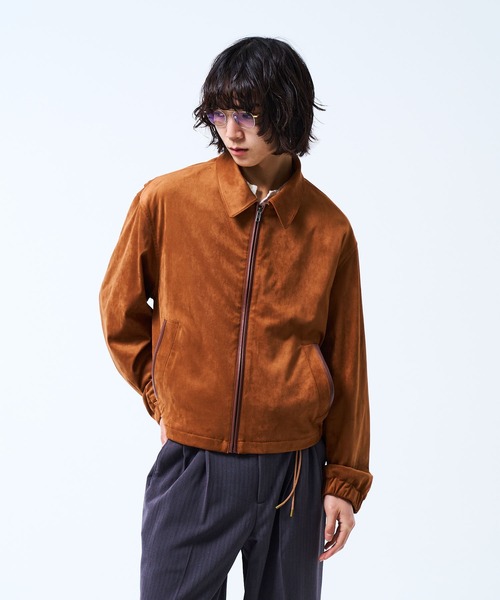 THE BOLDMAN ブルゾン アウター Synthetic Suede Blouson