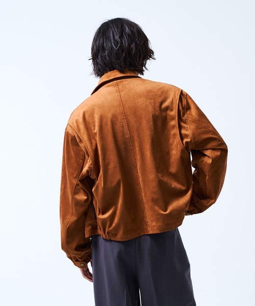 THE BOLDMAN ブルゾン アウター Synthetic Suede Blouson