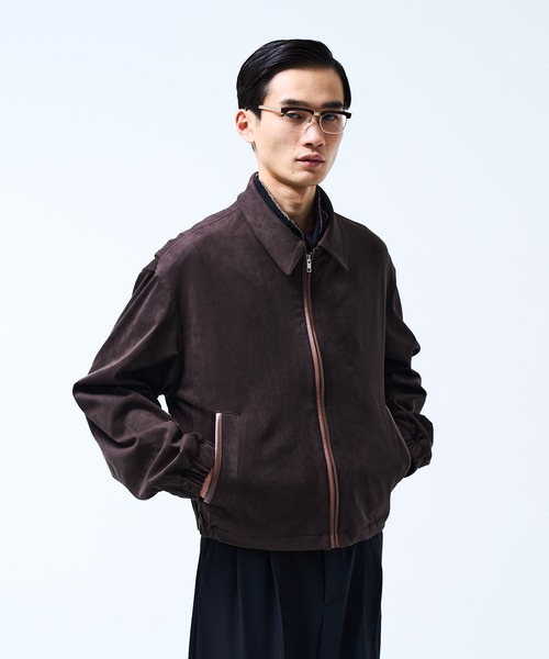 THE BOLDMAN ブルゾン アウター Synthetic Suede Blouson