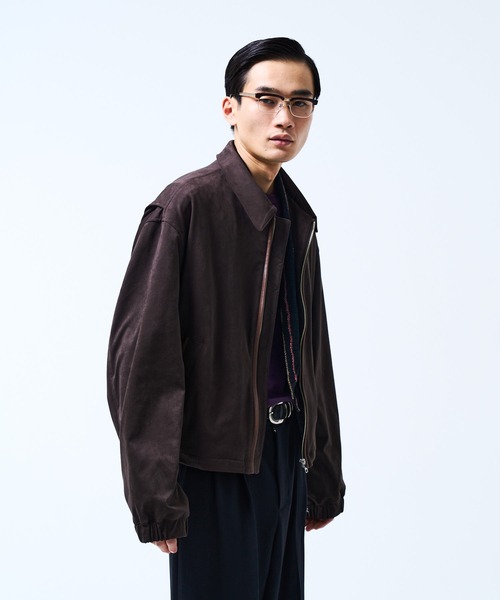 THE BOLDMAN ブルゾン アウター Synthetic Suede Blouson