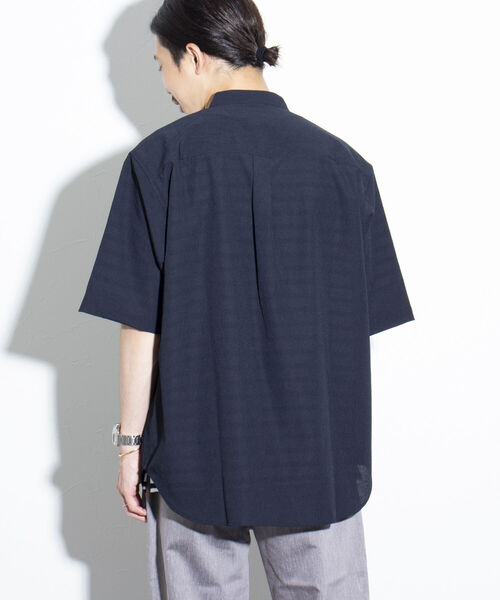 「GLOSTER」 半袖シャツ M オリーブ メンズ_画像8