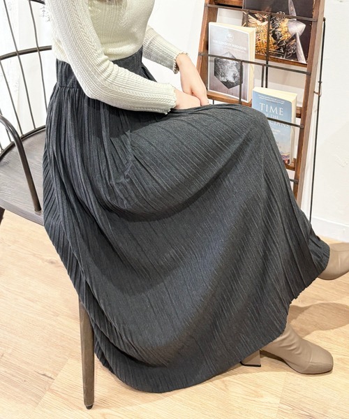 Amulet（アミュレット） スカート ゆったり上品な揺れ感で女性らしさを