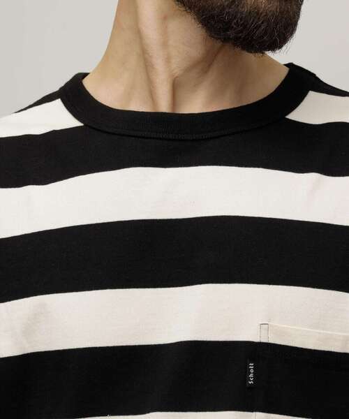 「schott」 半袖Tシャツ 2XL ブラック メンズ_画像4
