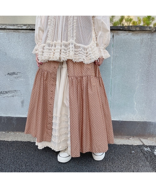 PINK HOUSE（ピンクハウス） 半袖ワンピース フリー チョコ レディース