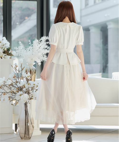 「emiriawiz」 半袖ワンピース SMALL ブルー レディース_画像7