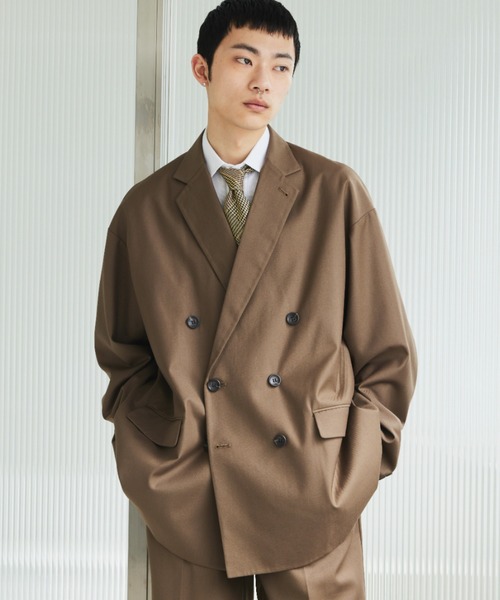 soerte テーラードジャケット soerte ジャケット テーラードジャケット Oversize 6B assort blazer
